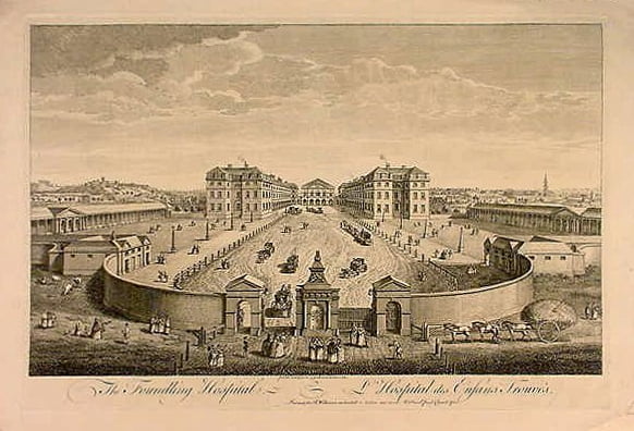 Foundling_Hospital اولین خیریه ها