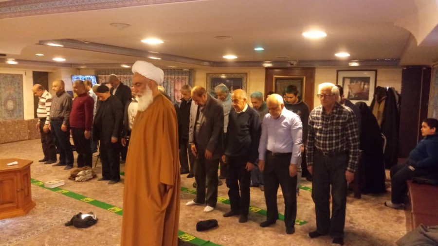 برگزاری مراسم شب اول رجب در حسینیه خیریه شعف
