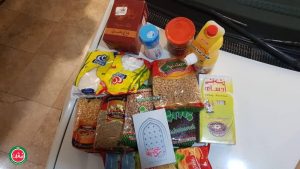 تهيه بسته های ارزاق و خواروبار برای خانواده های نيازمند
