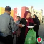 پخت و توزیع حدودا 230 پرس غذا در منطقه نظر اباد