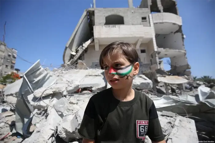 تاثیر جنگ بر روی کودکان بی گناه غزه