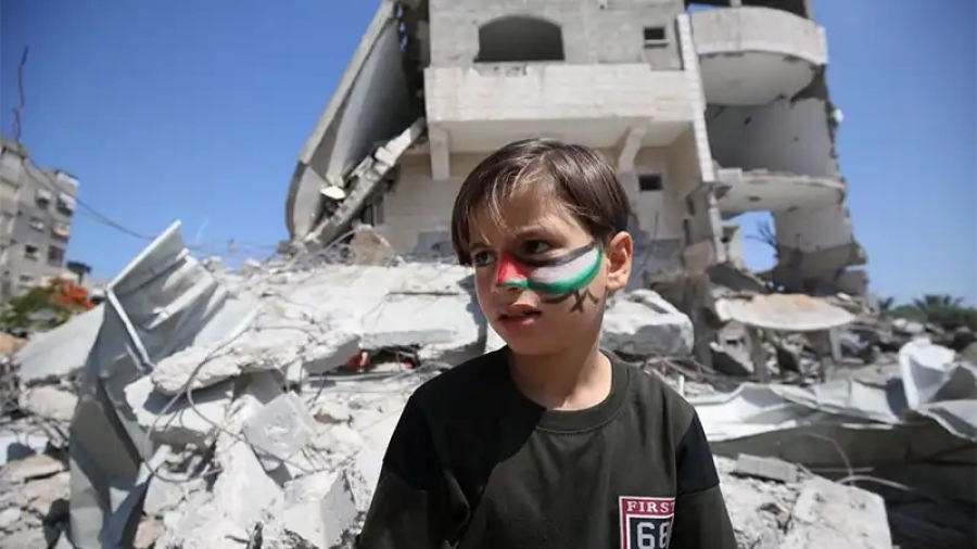 تاثیر جنگ بر روی کودکان بی گناه غزه