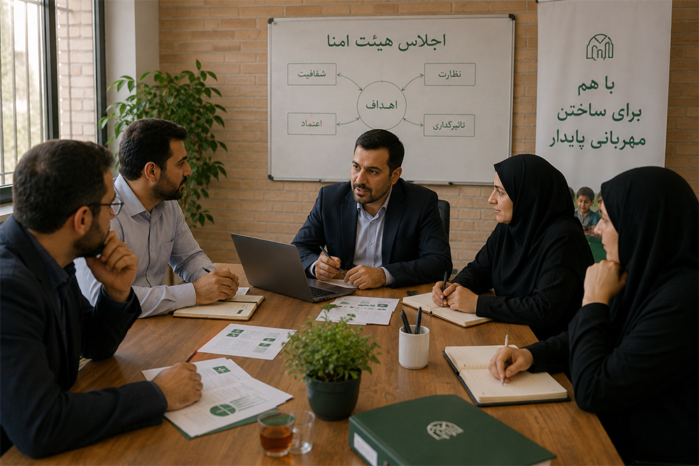 نقش هیئت امنا در سازمان های نیکوکاری، خیریه و مردم نهاد