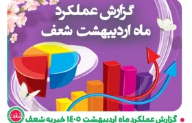 گزارش عملکرد فعالیت های خیریه شعف اردیبهشت ماه سال 1405