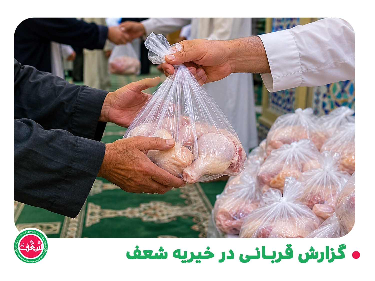 گزارش قربانی در خیریه شعف - 12 خرداد 1405