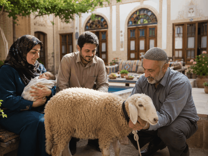 عقیقه چیست؟ شرایط، بهترین زمان و نحوه تقسیم گوشت عقیقه