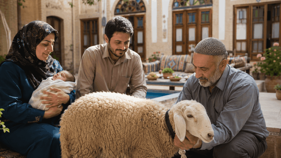عقیقه چیست؟ شرایط، بهترین زمان و نحوه تقسیم گوشت عقیقه